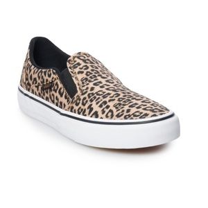 Vans. Cheetah print. Size 7